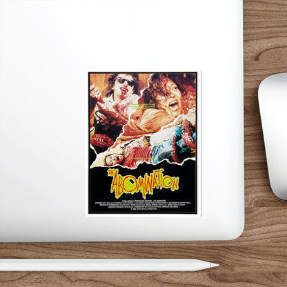 THE ABOMINATION 1986 Movie Poster STICKER Vinyl Die-Cut Decal-The Sticker Space