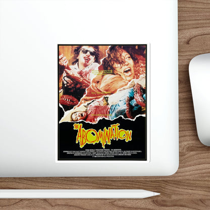 THE ABOMINATION 1986 Movie Poster STICKER Vinyl Die-Cut Decal-The Sticker Space