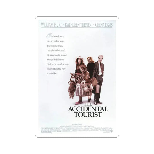 The Accidental Tourist 1988 Movie Poster STICKER Vinyl Die-Cut Decal 6 Inch - The Sticker Space