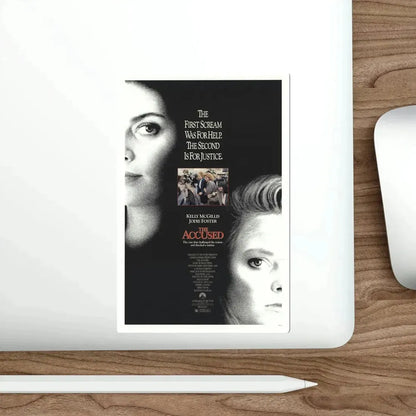 The Accused 1988 Movie Poster STICKER Vinyl Die-Cut Decal - The Sticker Space