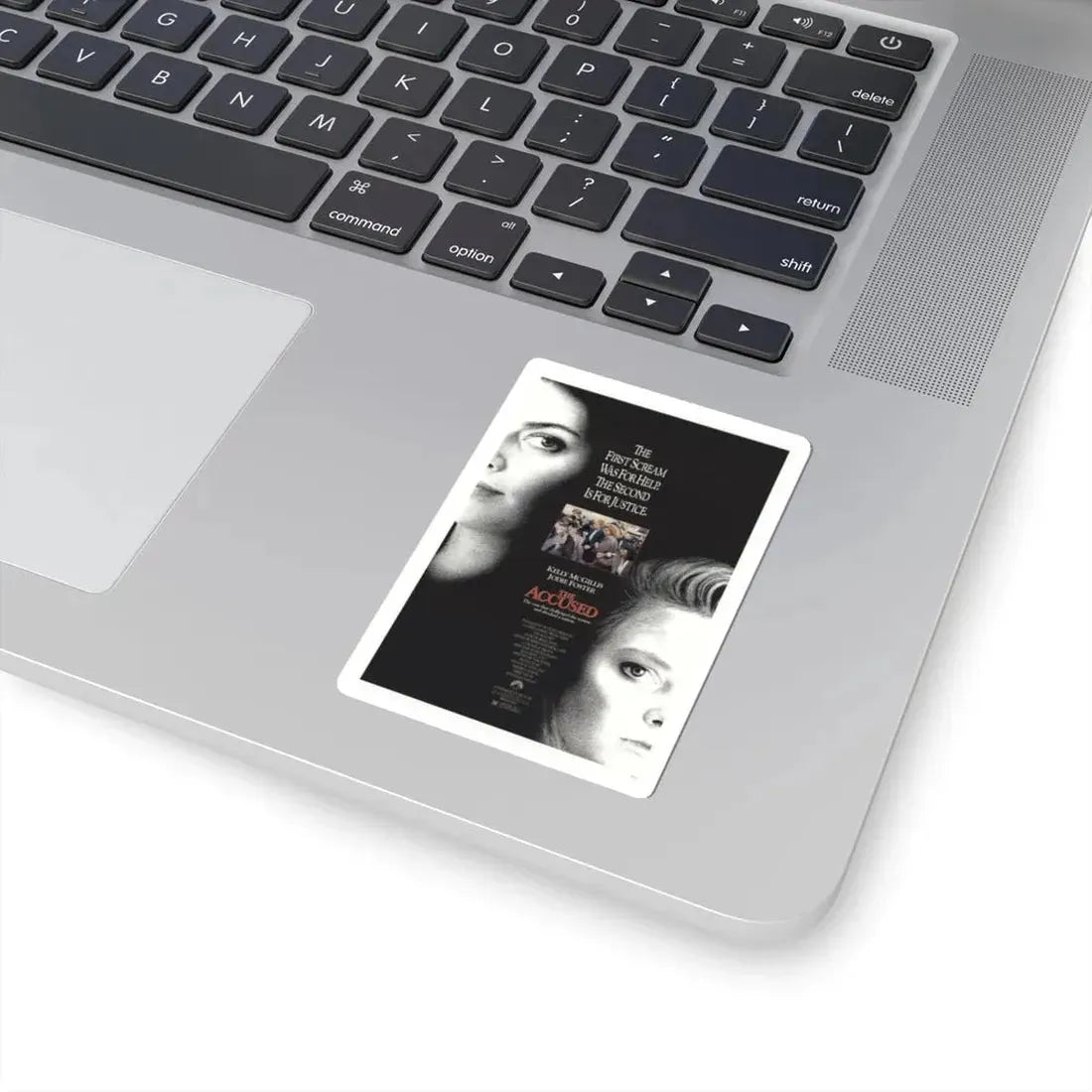 The Accused 1988 Movie Poster - STICKER Vinyl Kiss-Cut Decal - The Sticker Space