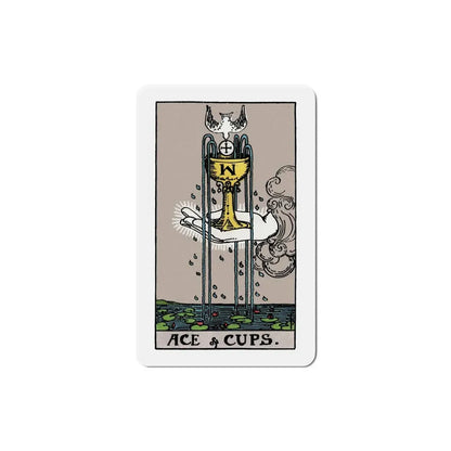 The Ace of Cups (Tarot Card) Refrigerator Magnet 6 Inch - The Sticker Space