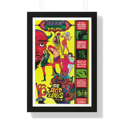 THE ACID EATERS 1967 - Framed Movie Poster-16″ x 24″-The Sticker Space