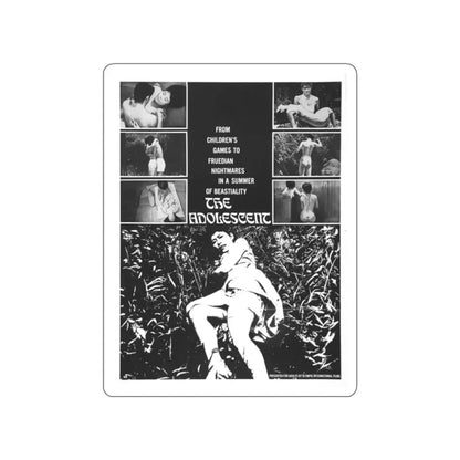 THE ADOLESCENT 1979 Movie Poster STICKER Vinyl Die-Cut Decal 2 Inch - The Sticker Space