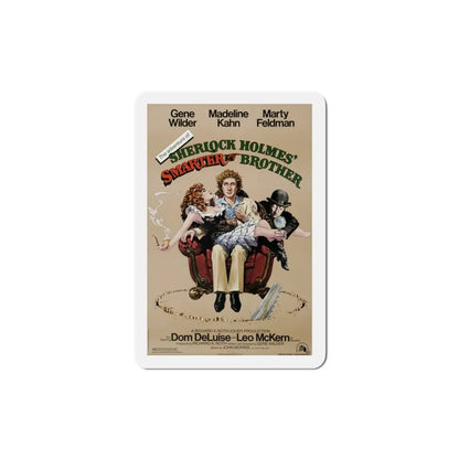The Adventure of Sherlock Holmes' Smarter Brother 1975 Movie Poster Refrigerator Magnet 4 Inch - The Sticker Space