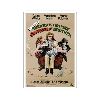The Adventure of Sherlock Holmes' Smarter Brother 1975 Movie Poster STICKER Vinyl Die-Cut Decal 3 Inch - The Sticker Space