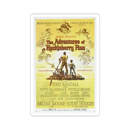 The Adventures of Huckleberry Finn 1960 Movie Poster STICKER Vinyl Die-Cut Decal 2 Inch - The Sticker Space