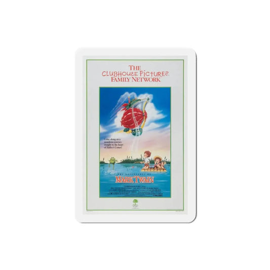The Adventures of Mark Twain 1985 Movie Poster Refrigerator Magnet 2 Inch - The Sticker Space