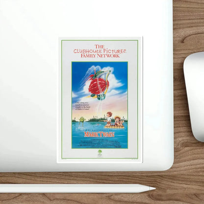 The Adventures of Mark Twain 1985 Movie Poster STICKER Vinyl Die-Cut Decal - The Sticker Space