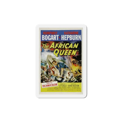 The African Queen 1951 Movie Poster Refrigerator Magnet 5 Inch - The Sticker Space