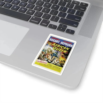 The African Queen 1951 Movie Poster - STICKER Vinyl Kiss-Cut Decal - The Sticker Space
