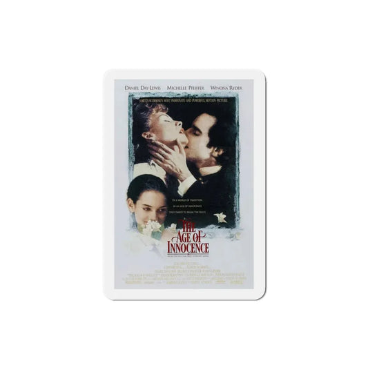 The Age of Innocence 1993 Movie Poster Refrigerator Magnet 3 Inch - The Sticker Space