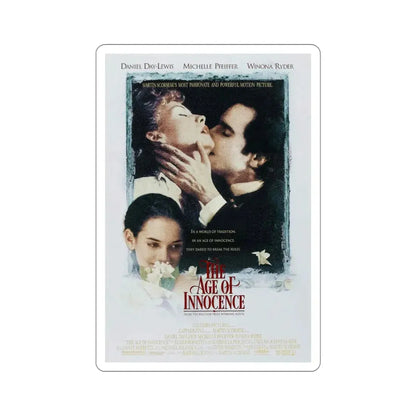 The Age of Innocence 1993 Movie Poster STICKER Vinyl Die-Cut Decal 6 Inch - The Sticker Space