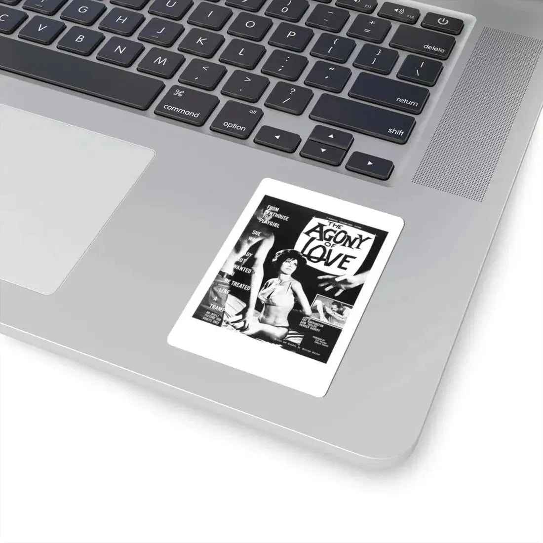 THE AGONY OF LOVE 1966 Movie Poster - STICKER Vinyl Kiss-Cut Decal - The Sticker Space
