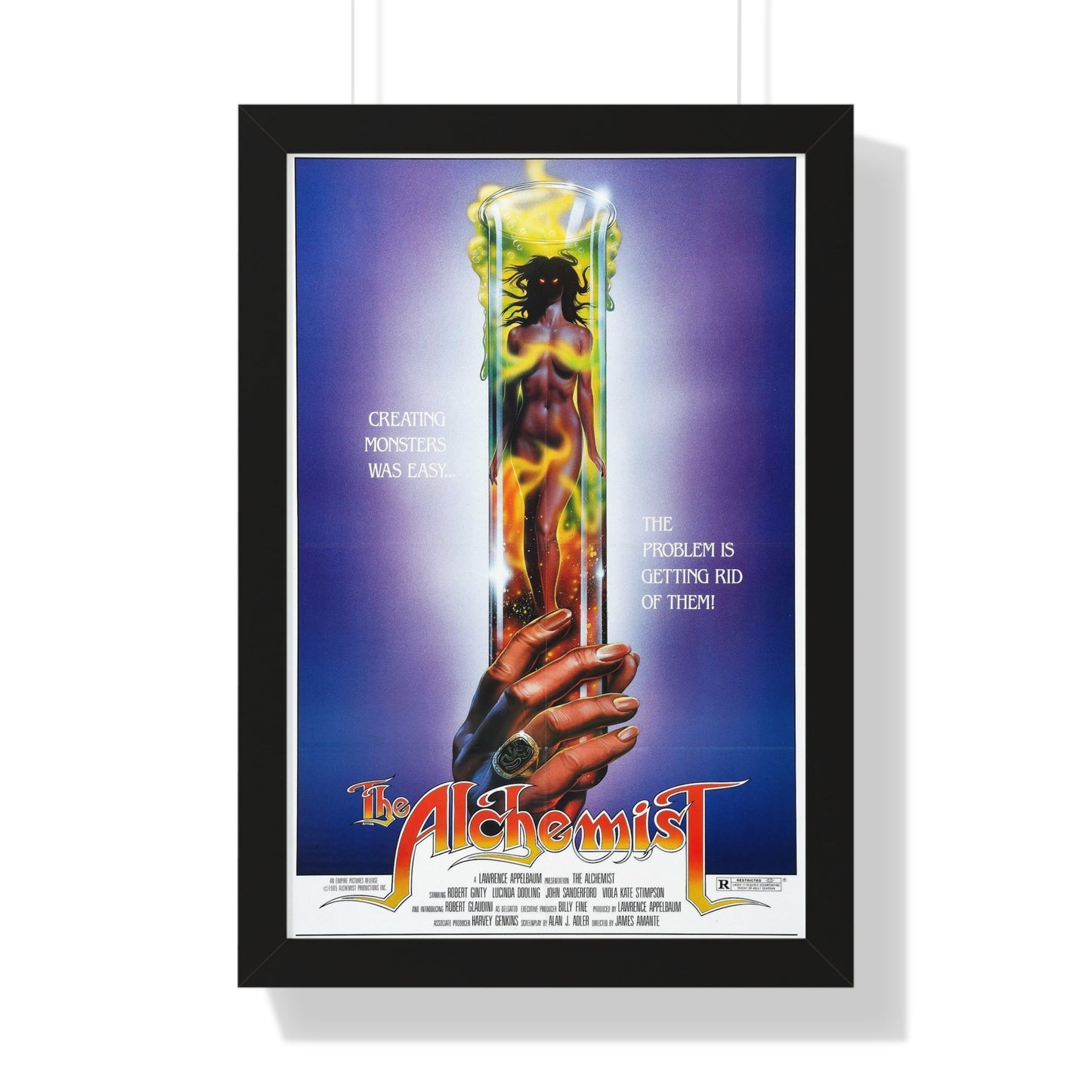 THE ALCHEMIST 1983 - Framed Movie Poster-16″ x 24″-The Sticker Space