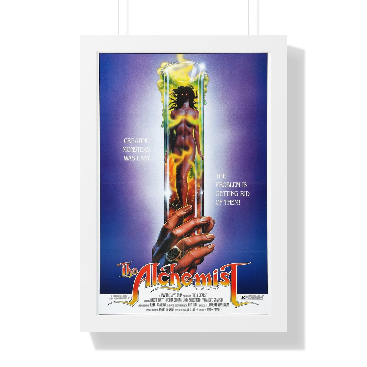 THE ALCHEMIST 1983 - Framed Movie Poster-16″ x 24″-The Sticker Space