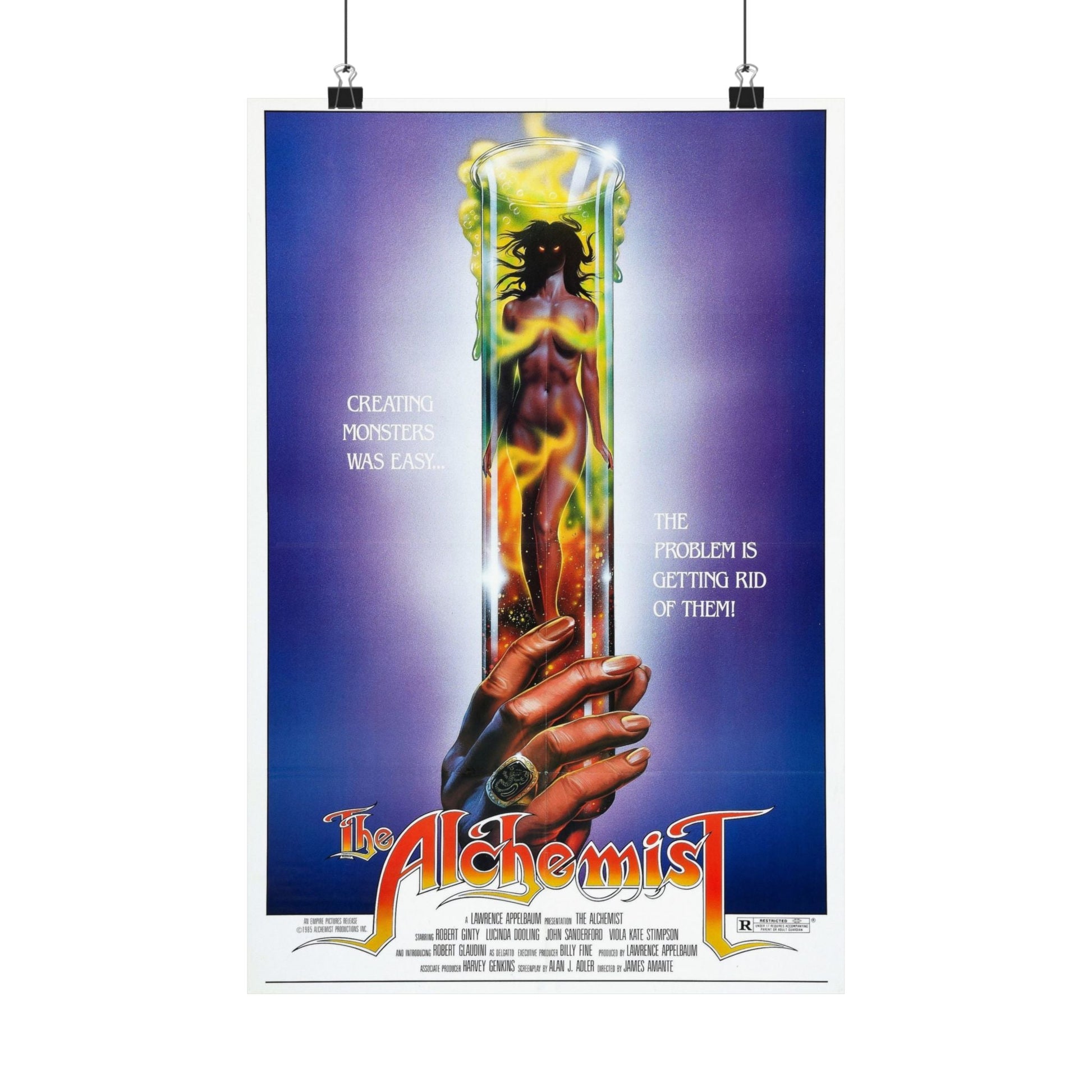 THE ALCHEMIST 1983 - Paper Movie Poster-12″ x 18″-The Sticker Space