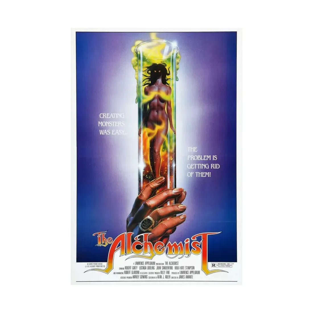 THE ALCHEMIST 1983 - Paper Movie Poster - The Sticker Space