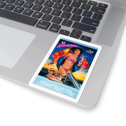 The Allnighter 1987 Movie Poster - STICKER Vinyl Kiss-Cut Decal - The Sticker Space