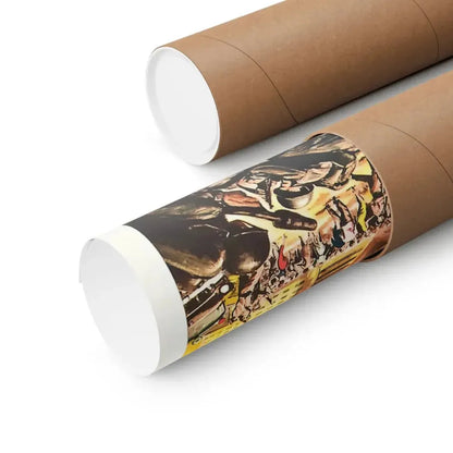 THE AMAZING COLOSSAL MAN 1957 - Paper Movie Poster - The Sticker Space