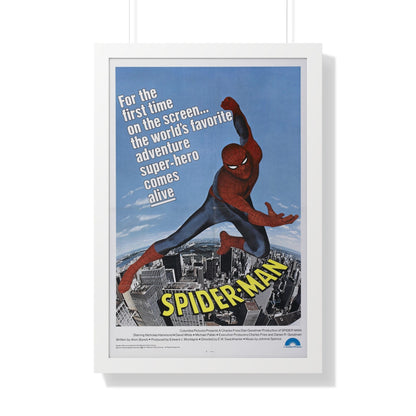 THE AMAZING SPIDER-MAN 1977 - Framed Movie Poster-20" x 30"-The Sticker Space