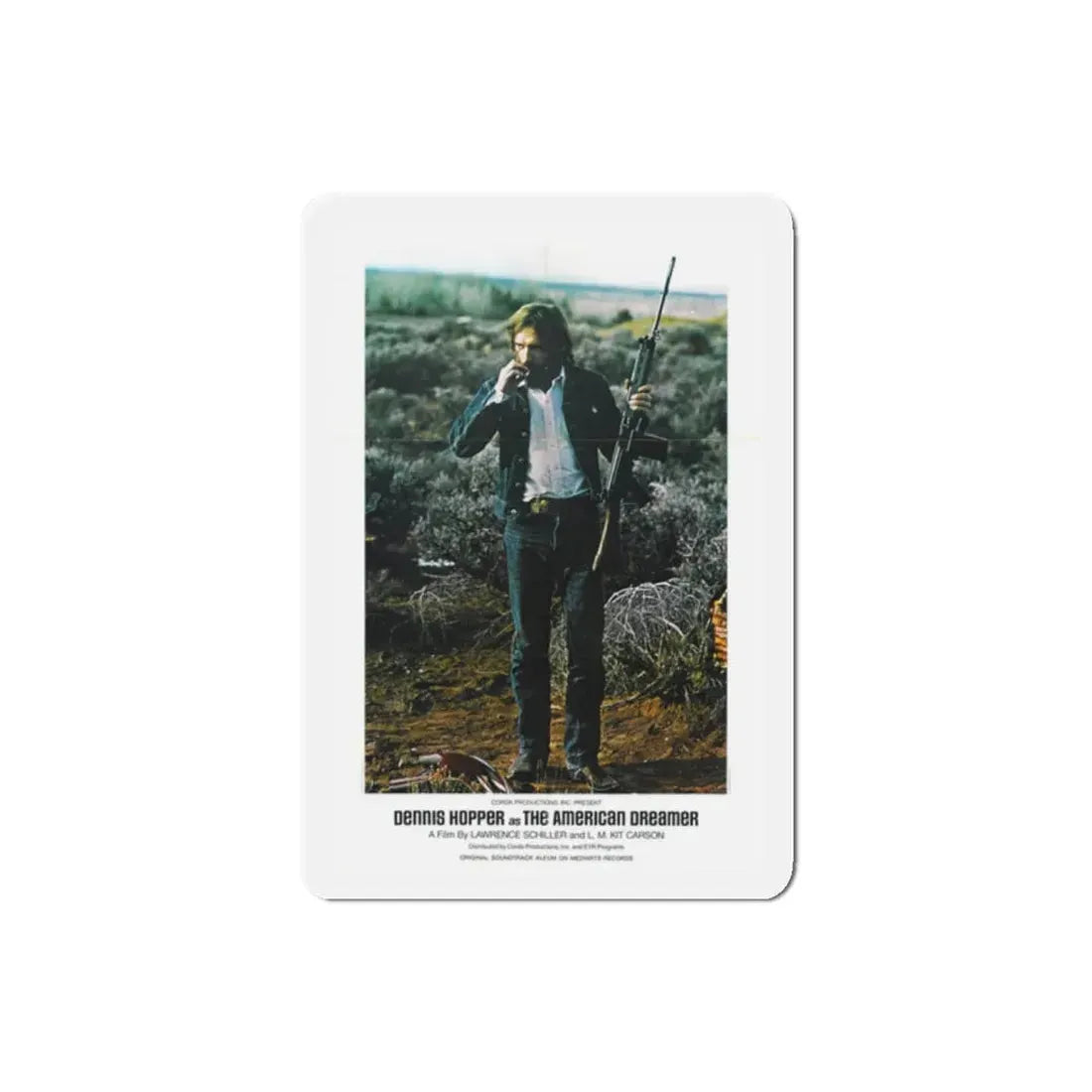 The American Dreamer 1971 Movie Poster Refrigerator Magnet 2 Inch - The Sticker Space