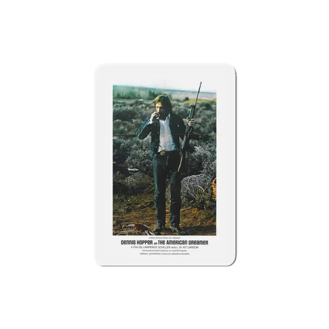 The American Dreamer 1971 Movie Poster Refrigerator Magnet 3 Inch - The Sticker Space