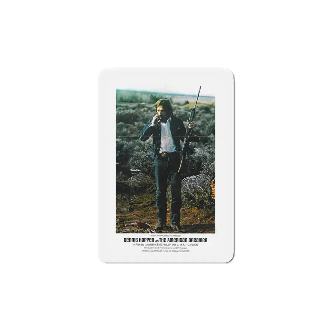 The American Dreamer 1971 Movie Poster Refrigerator Magnet 6 Inch - The Sticker Space