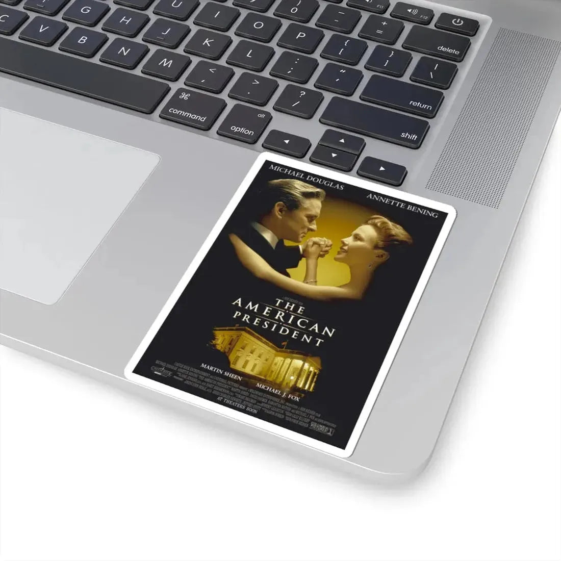 The American President 1995 Movie Poster - STICKER Vinyl Kiss-Cut Decal - The Sticker Space