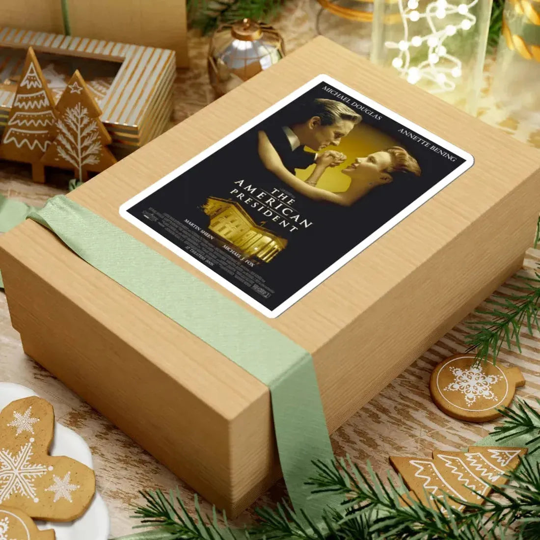 The American President 1995 Movie Poster - STICKER Vinyl Kiss-Cut Decal - The Sticker Space