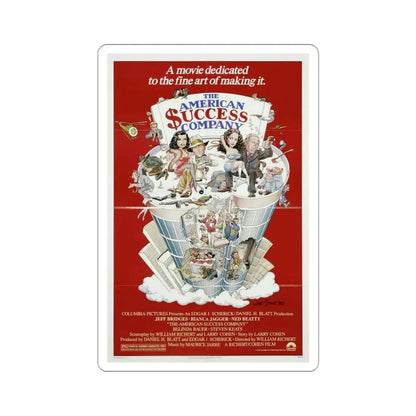 The American Success Company 1980 Movie Poster STICKER Vinyl Die-Cut Decal 3 Inch - The Sticker Space