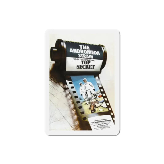 The Andromeda Strain 1971 Movie Poster Refrigerator Magnet 2 Inch - The Sticker Space