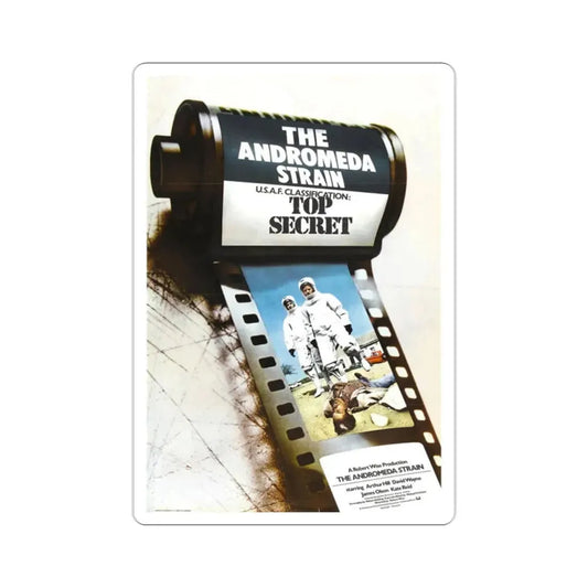 The Andromeda Strain 1971 Movie Poster STICKER Vinyl Die-Cut Decal 2 Inch - The Sticker Space