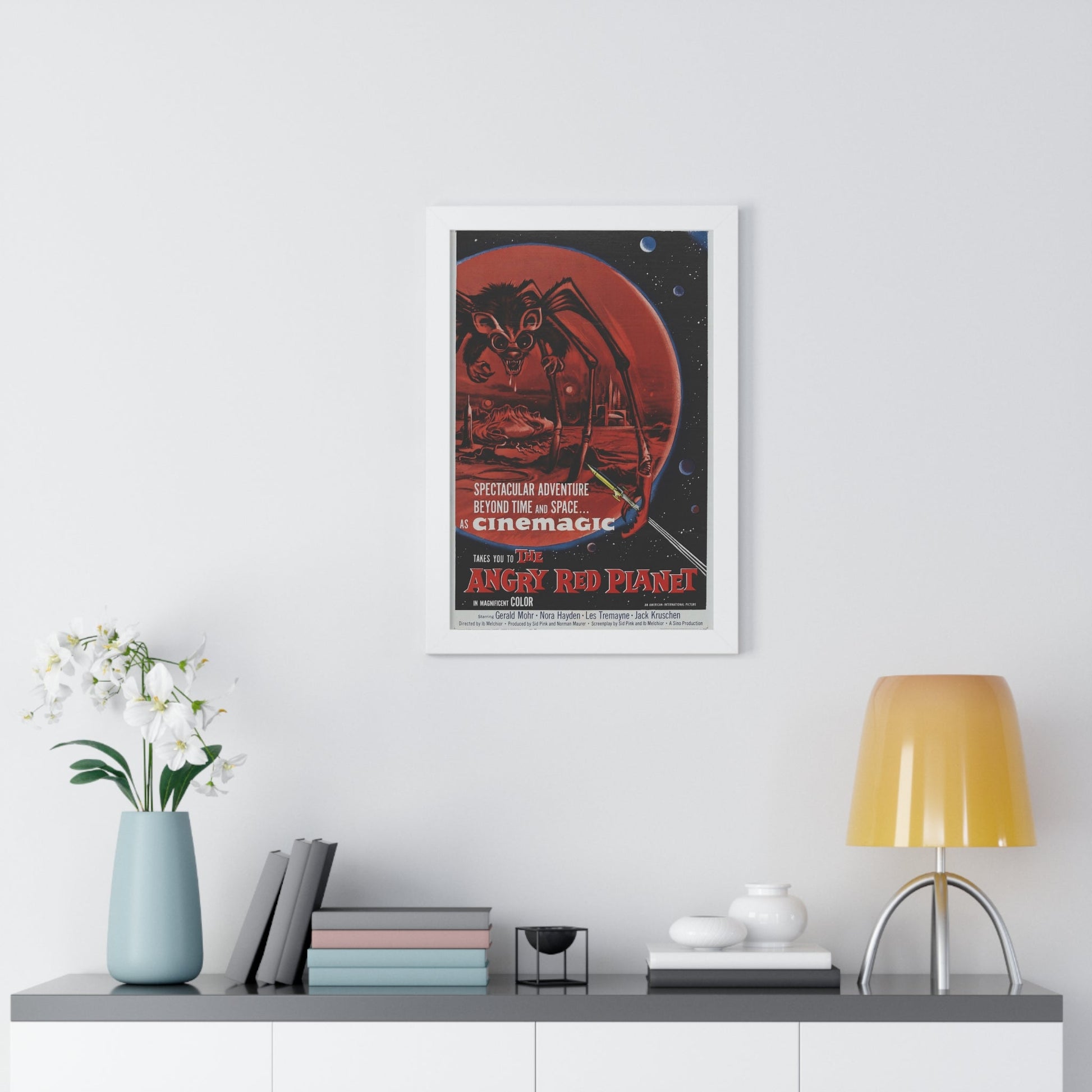 THE ANGRY RED PLANET 1959 - Framed Movie Poster-The Sticker Space