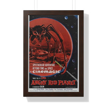 THE ANGRY RED PLANET 1959 - Framed Movie Poster-16″ x 24″-The Sticker Space