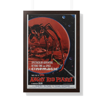 THE ANGRY RED PLANET 1959 - Framed Movie Poster-20" x 30"-The Sticker Space