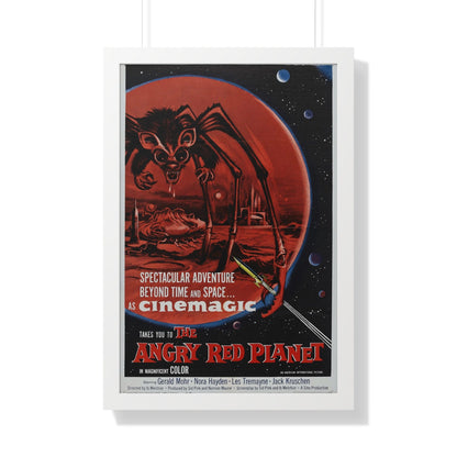 THE ANGRY RED PLANET 1959 - Framed Movie Poster-20" x 30"-The Sticker Space