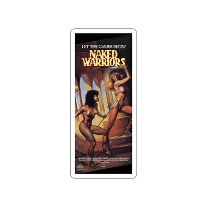 THE ARENA (NAKED WARRIORS) 1974 Movie Poster STICKER Vinyl Die-Cut Decal-White-The Sticker Space