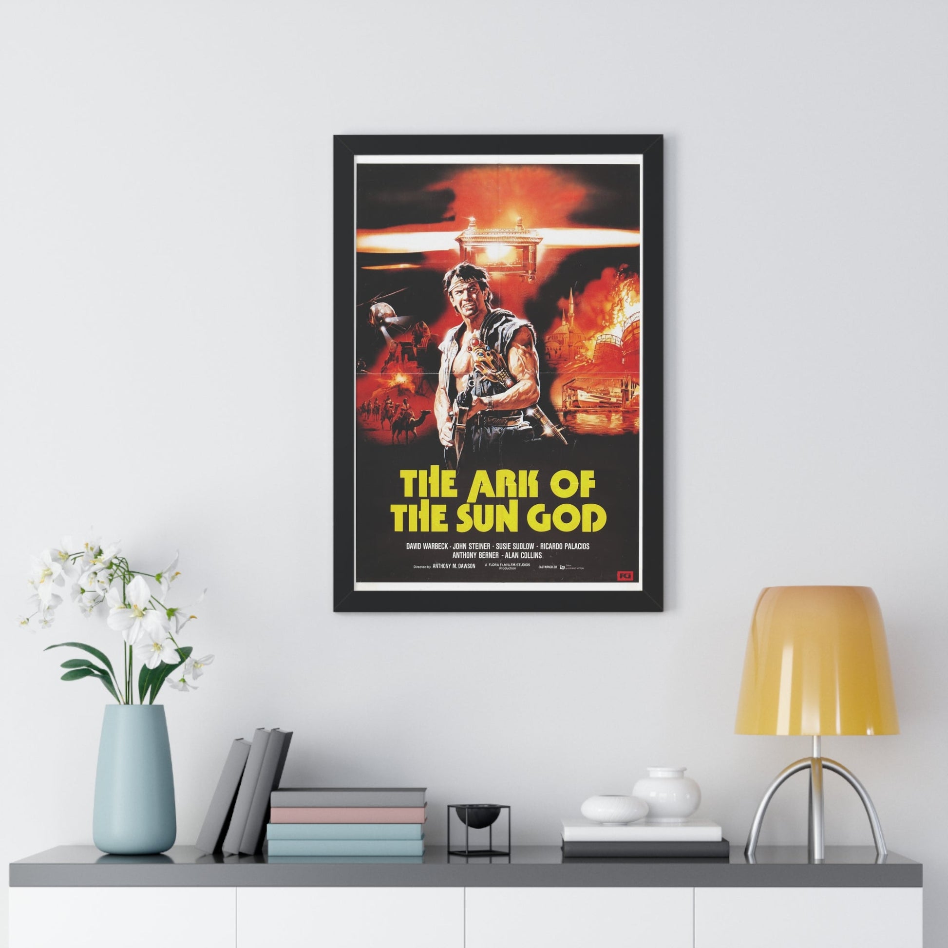 THE ARK OF THE SUN GOD 1984 - Framed Movie Poster-The Sticker Space