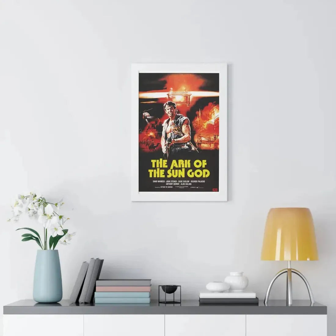 THE ARK OF THE SUN GOD 1984 - Framed Movie Poster - The Sticker Space