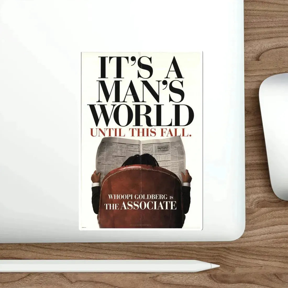 The Associate 1996 Movie Poster STICKER Vinyl Die-Cut Decal - The Sticker Space