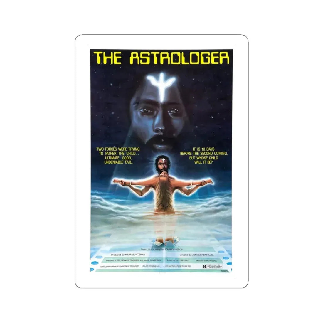 THE ASTROLOGER 1976 Movie Poster - STICKER Vinyl Kiss-Cut Decal 3 Inch White - The Sticker Space