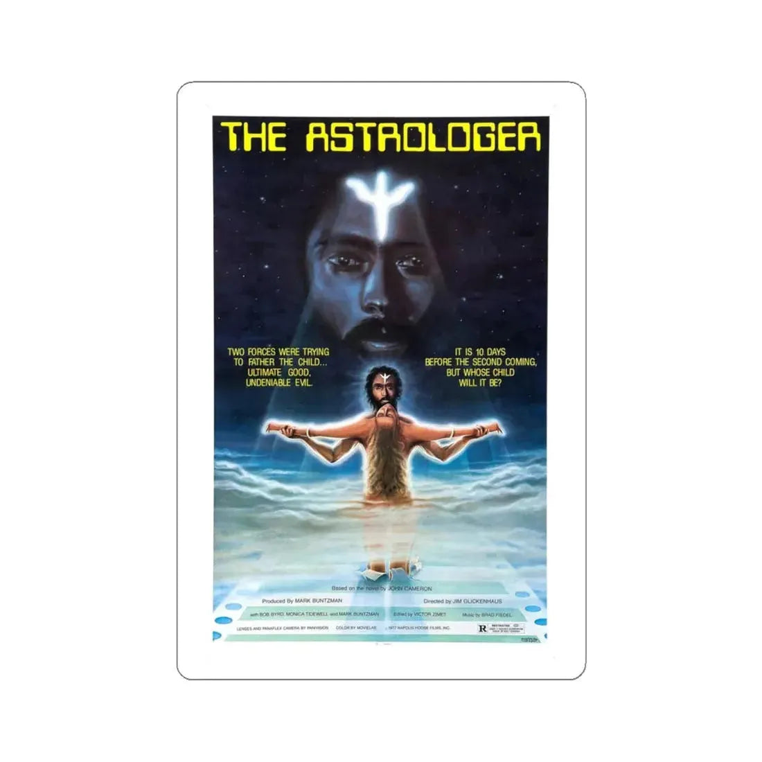 THE ASTROLOGER 1976 Movie Poster - STICKER Vinyl Kiss-Cut Decal 4 Inch White - The Sticker Space
