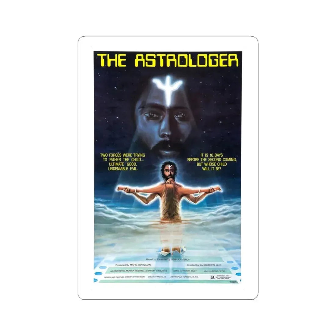 THE ASTROLOGER 1976 Movie Poster - STICKER Vinyl Kiss-Cut Decal 6 Inch White - The Sticker Space