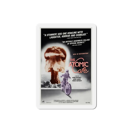 The Atomic Cafe 1982 Movie Poster Refrigerator Magnet 2 Inch - The Sticker Space