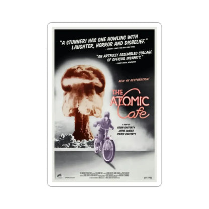 The Atomic Cafe 1982 Movie Poster STICKER Vinyl Die-Cut Decal 2 Inch - The Sticker Space