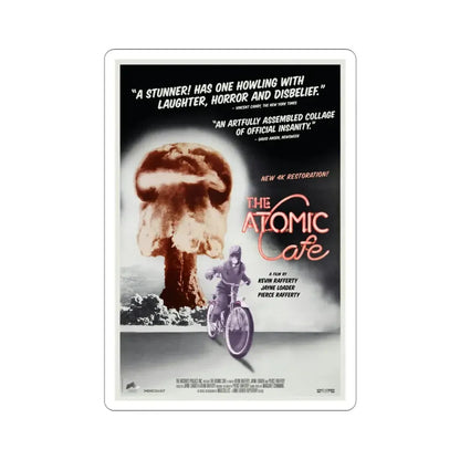 The Atomic Cafe 1982 Movie Poster STICKER Vinyl Die-Cut Decal 3 Inch - The Sticker Space