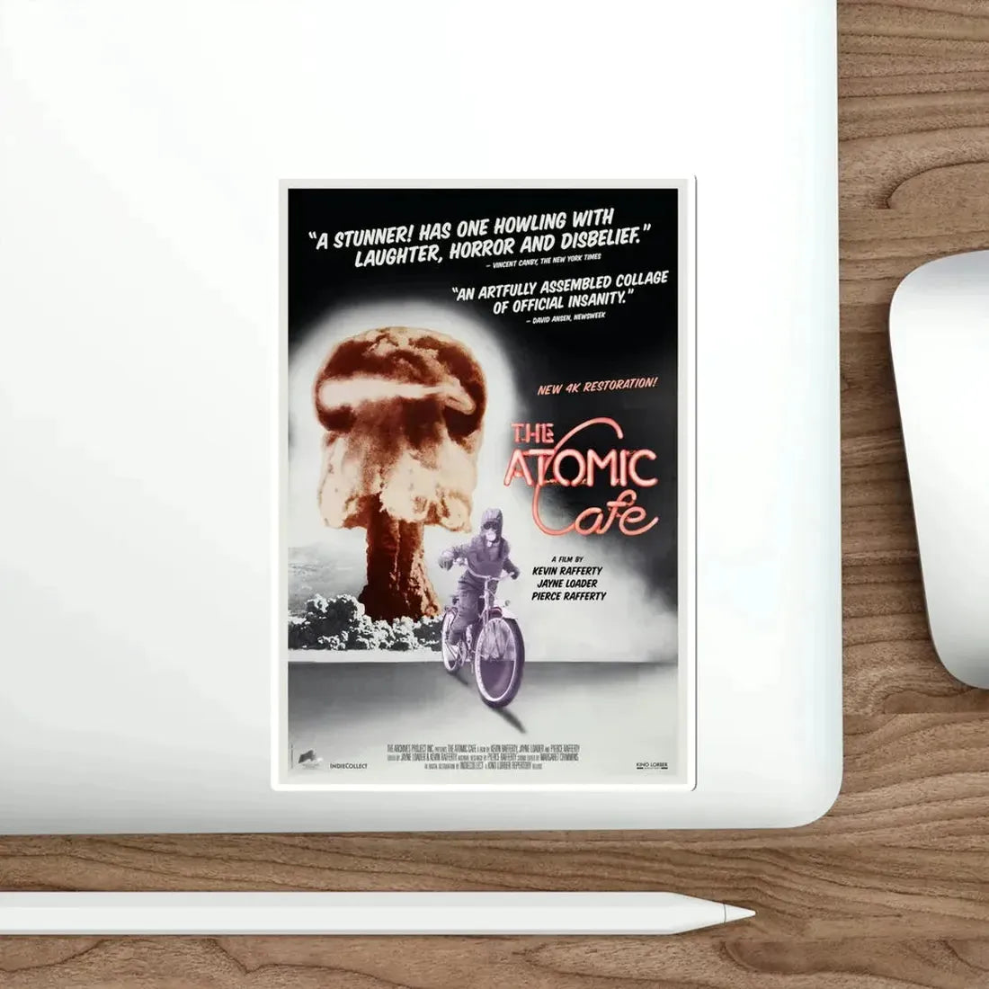 The Atomic Cafe 1982 Movie Poster STICKER Vinyl Die-Cut Decal - The Sticker Space