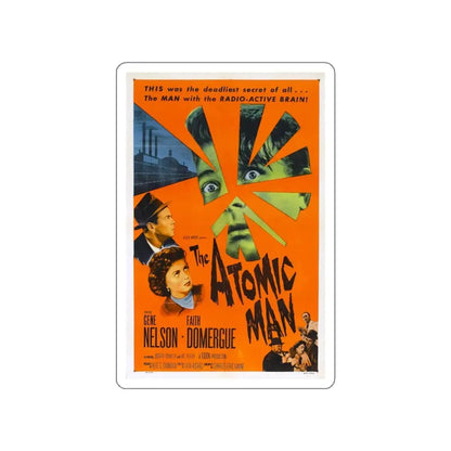 THE ATOMIC MAN 1955 Movie Poster STICKER Vinyl Die-Cut Decal 3 Inch - The Sticker Space