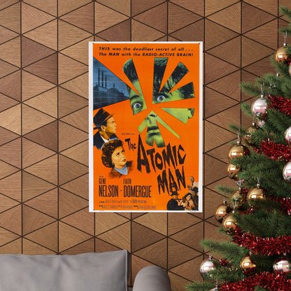 THE ATOMIC MAN 1955 - Paper Movie Poster-The Sticker Space